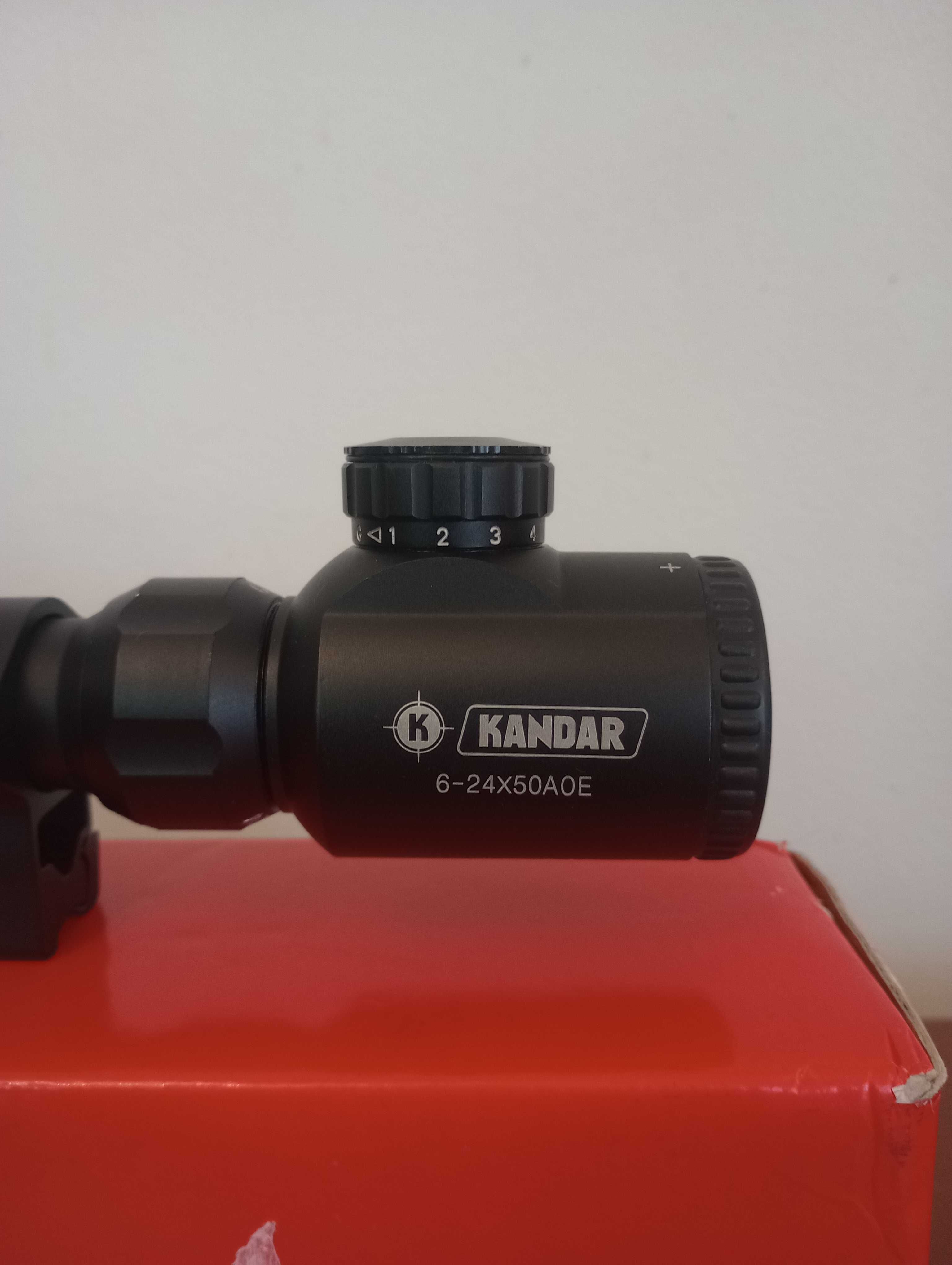 Luneta Kandar 6-24x50 z montażem