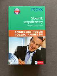 PONS słownik współczesny polsko angielski ang pół