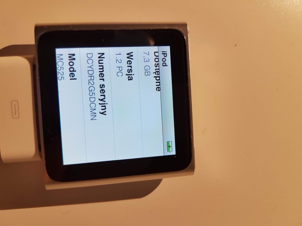 iPod nano 6. generacji 8 GB – Sprawny!