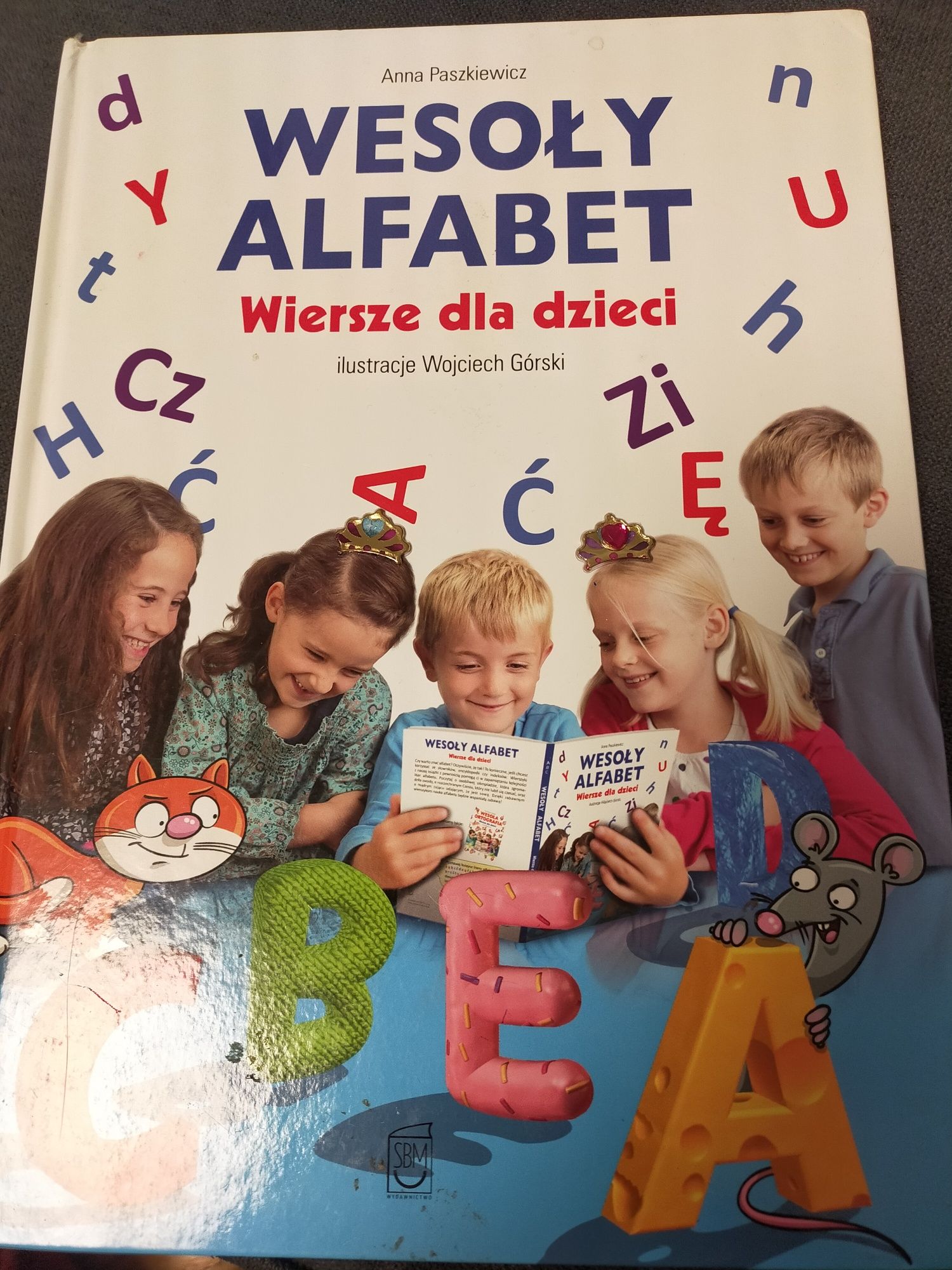 Książka,, Wesoły alfabet" wiersze dla dzieci