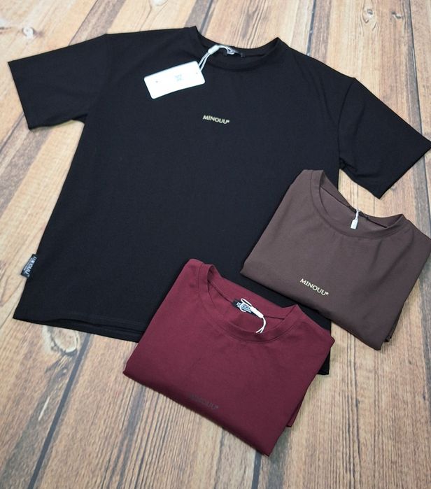 Tshirt Minouu kolor wino