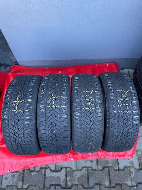 4 opony używane 205/55/16 Fulda Kristall-Control HP2