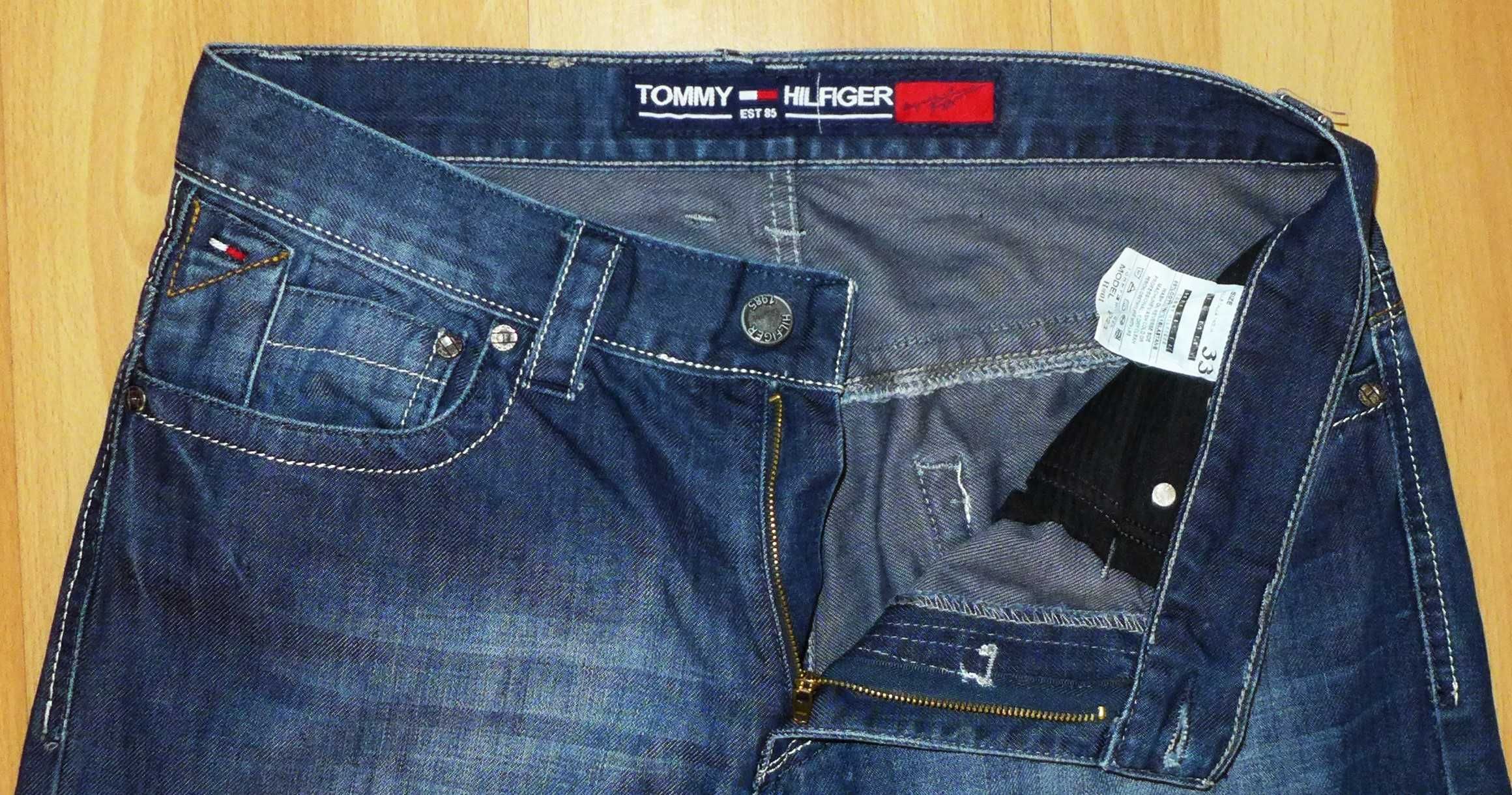 Tommy Hilfiger - spodnie jeansowe 33 M