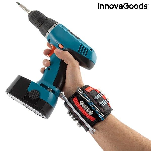 Magnetyczna Opaska Narzędziowa na Nadgarstek