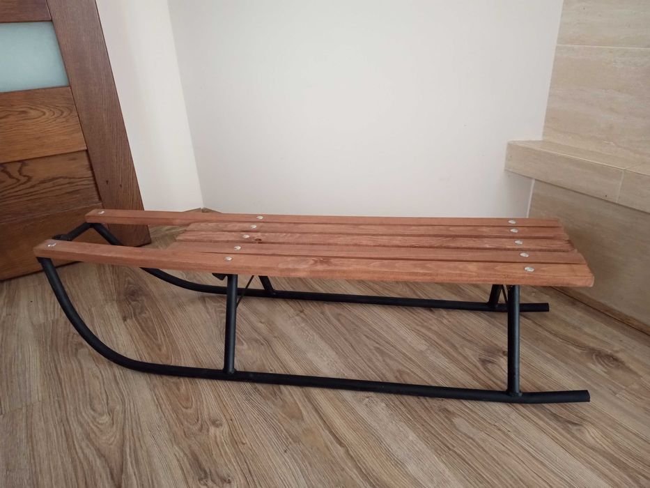 Sanki solidne metalowa konstrukcja kulig