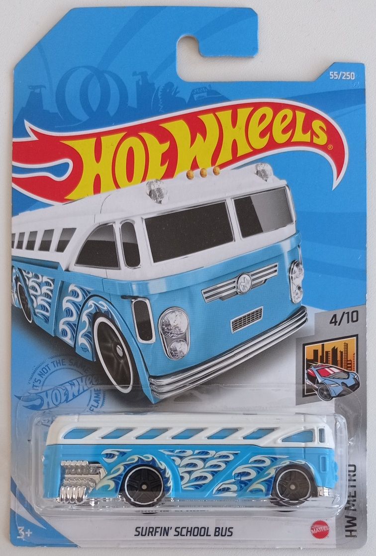 Hot Wheels Surfin School Bus