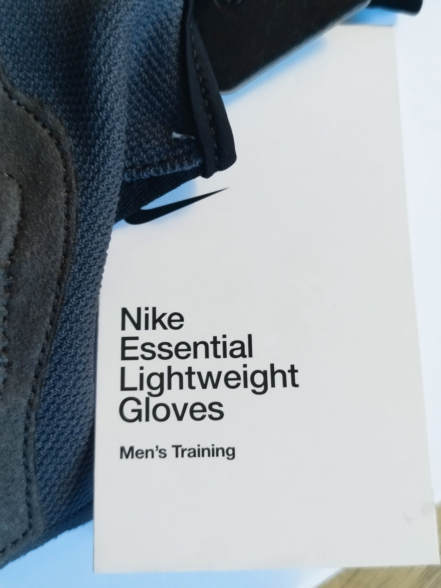 Rękawiczki treningowe męskie Nike Essential black M