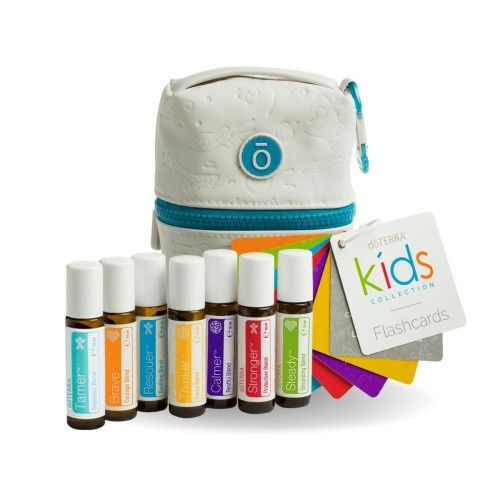 Nowy, zestaw siedmiu olejków eterycznych dla dzieci Doterra