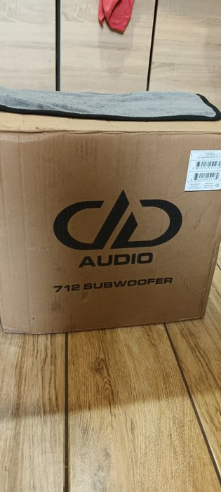 Subwoofer/Głosnik DD Audio 712f D4 kicx,crunch,jbl,pioneer