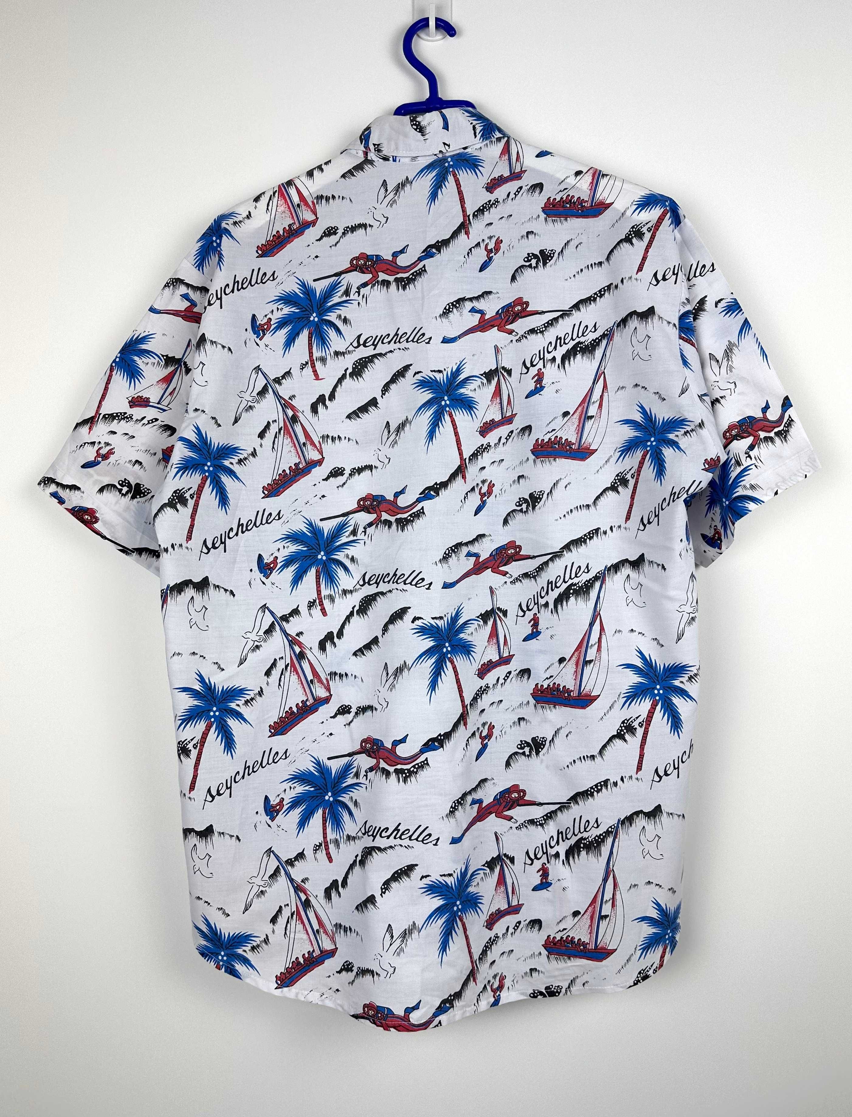 Koszula hawajska Seszele plażowa Kuba RAGYARD r. XL