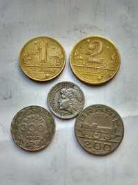 Старинные монеты Бразилия.Оригиналы. Набор5шт