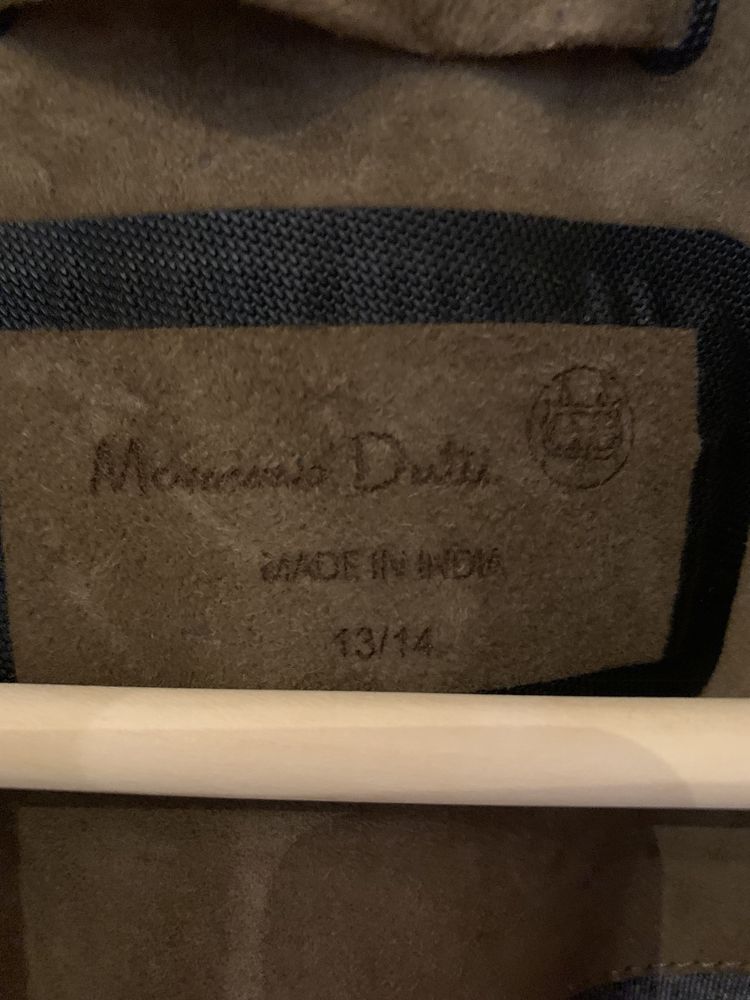 Kurtka zamszowa Massimo Dutti 164