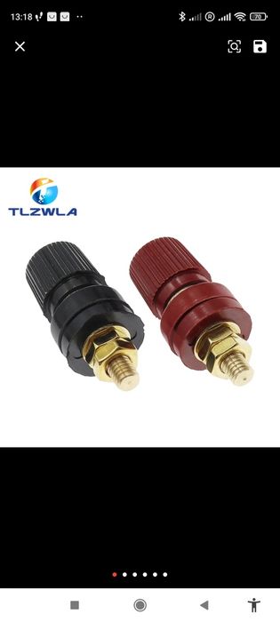 Клемма Латунь М8 пара