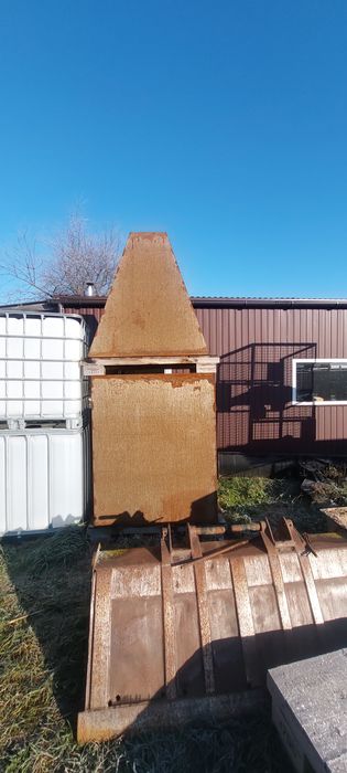 Cyklon, silos do trocin