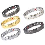 Магнітний браслет для здоров'я Type D Silver/Black/Gold/Black-gold