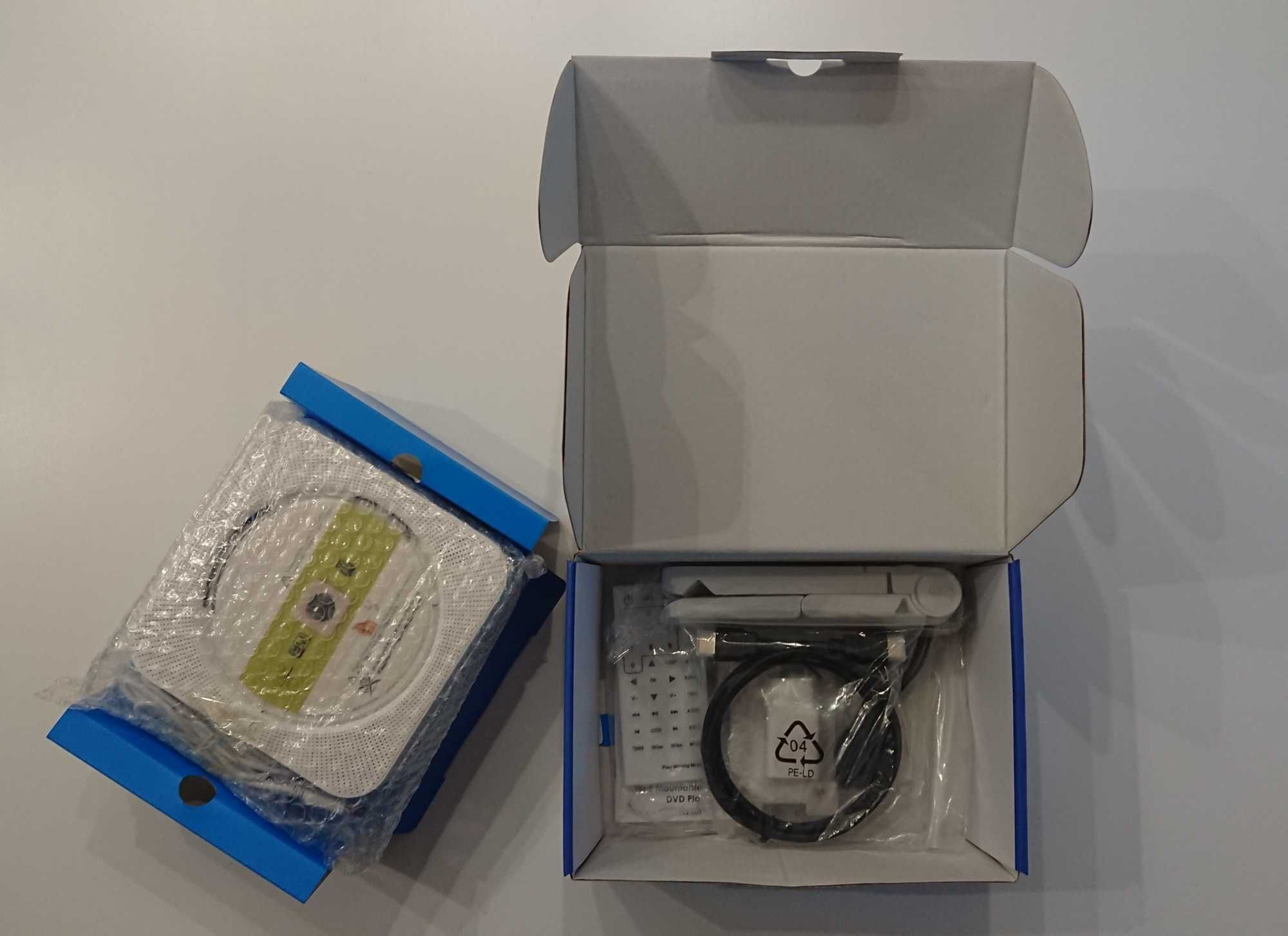 Przenośny odtwarzacz DVD/CD z Bluetooth