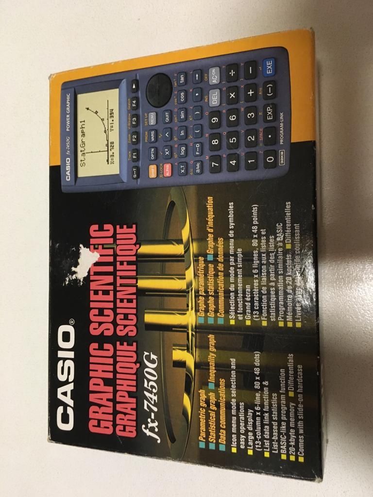 Maquina calculadora Casio