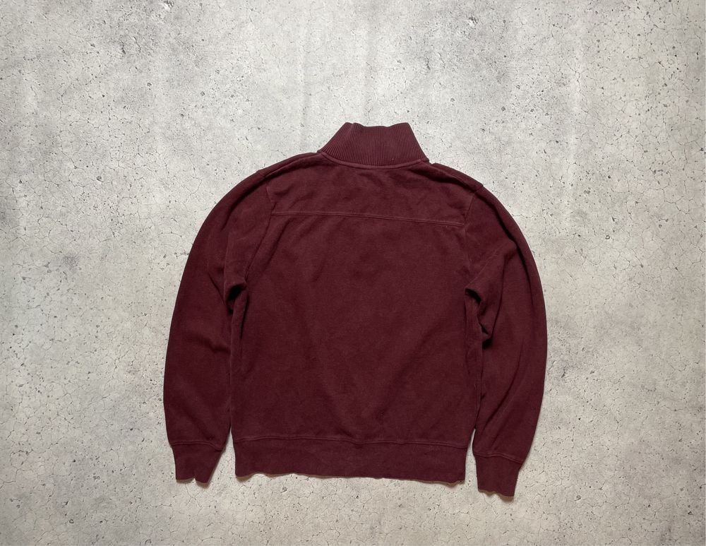 Мужской Вязаный Свитер 1/4 Зип Gant Оригинал Old Money M