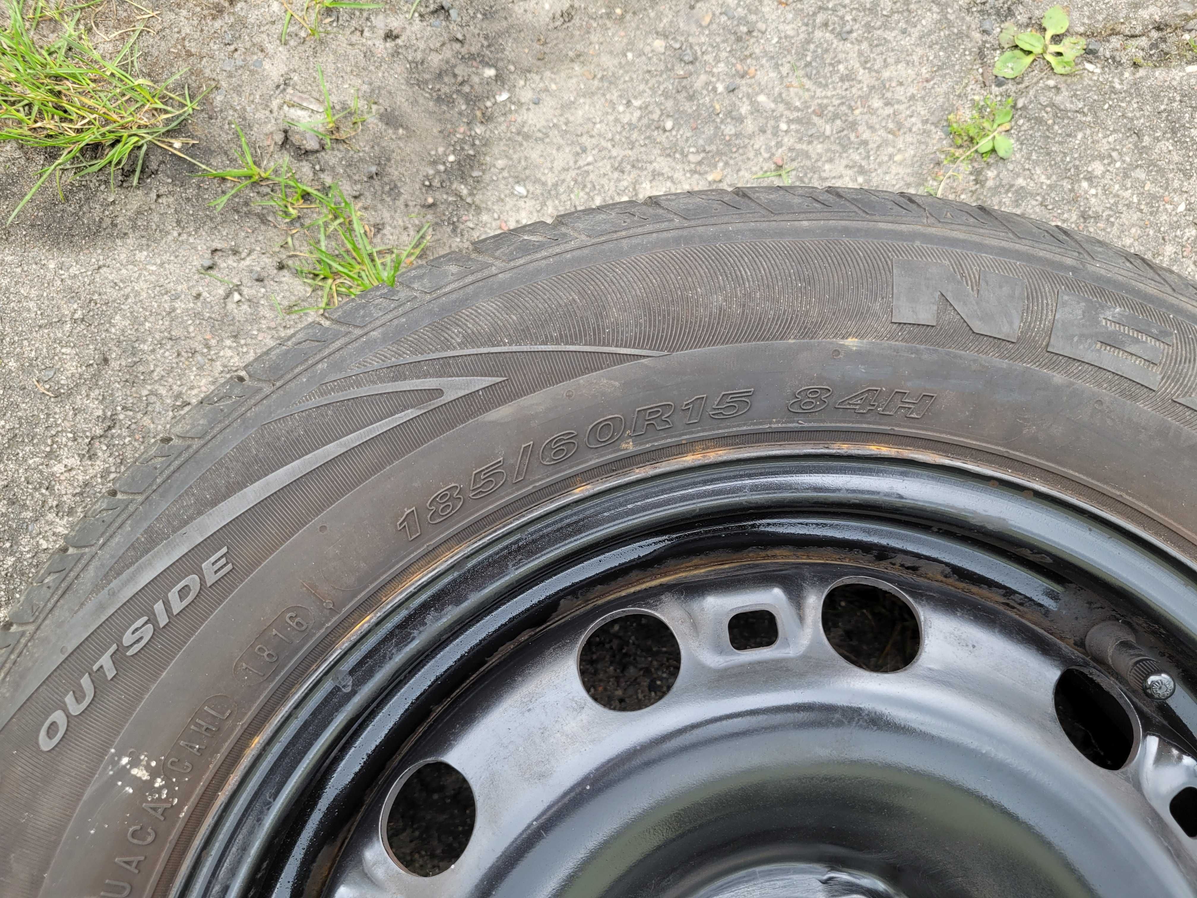 Koła lato letnie 15 ET38 5x100 VW Skoda Seat 185/60/15 7mm 4szt