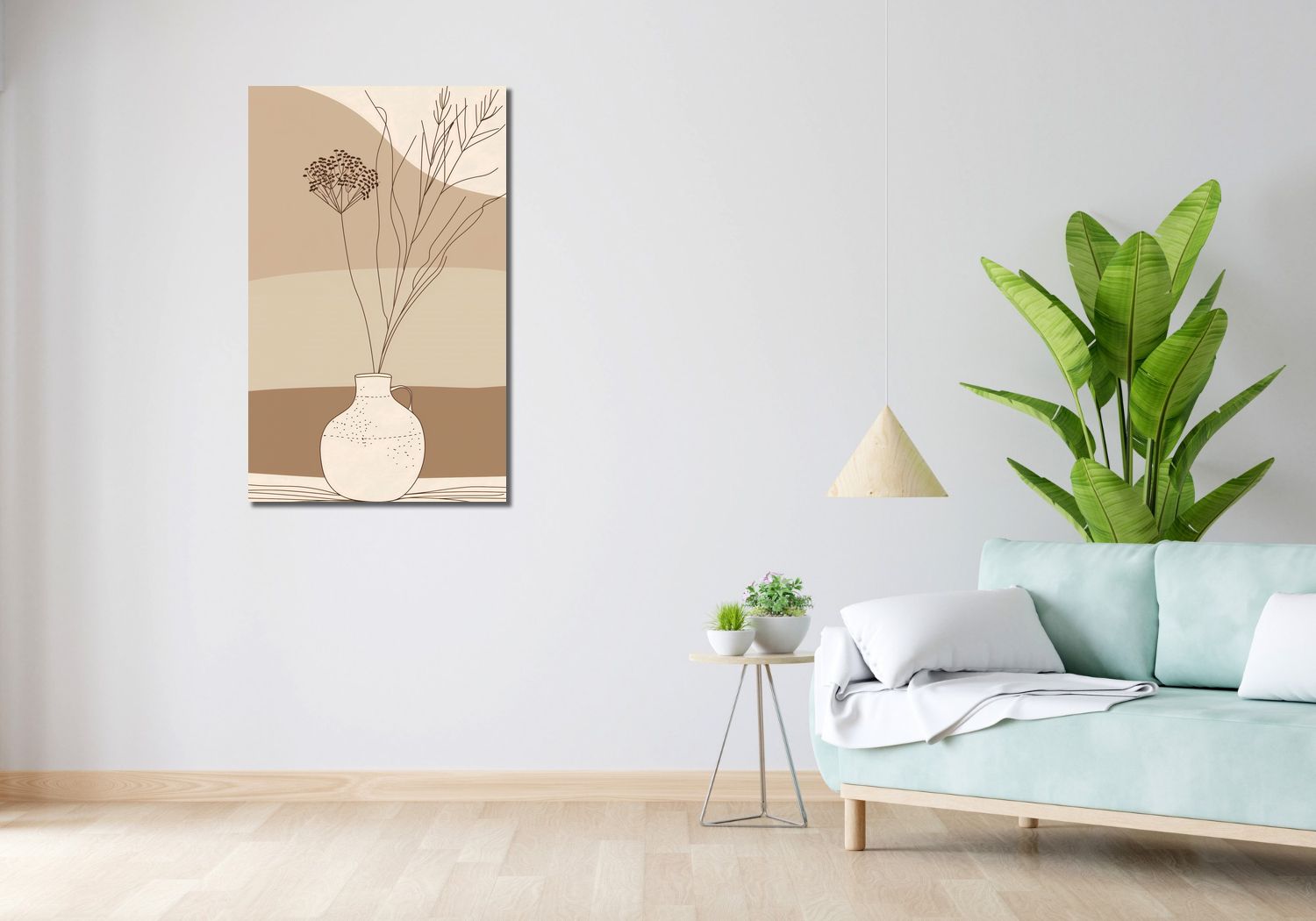 Obraz 60x100cm Kojący Wazon
