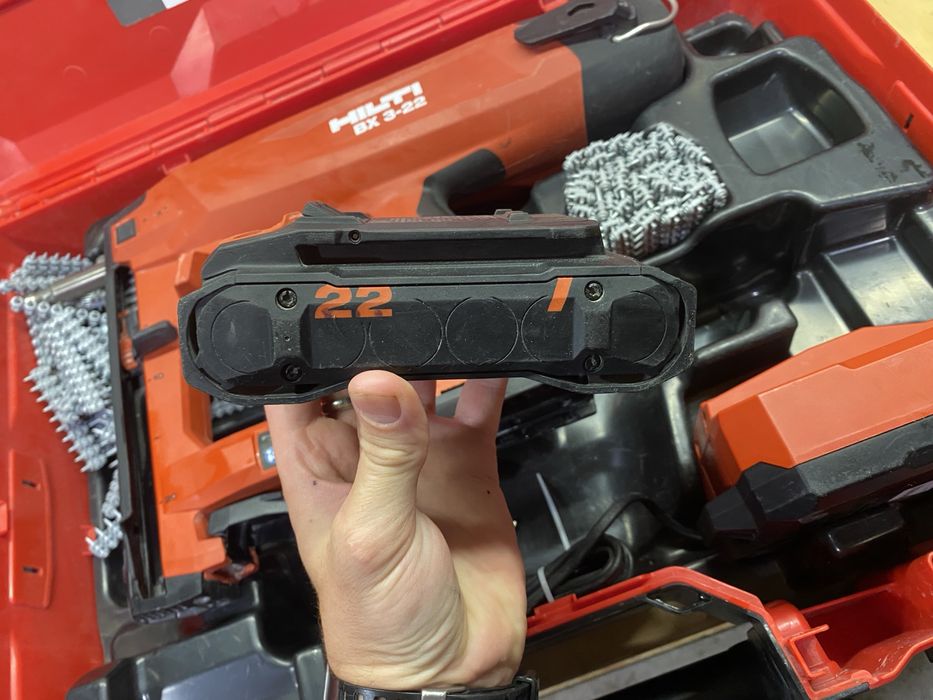 Hilti BX3 ME-22 nuron аккумуляторный монтажный пистолет ПОЛНЫЙ КОМЛЕКТ