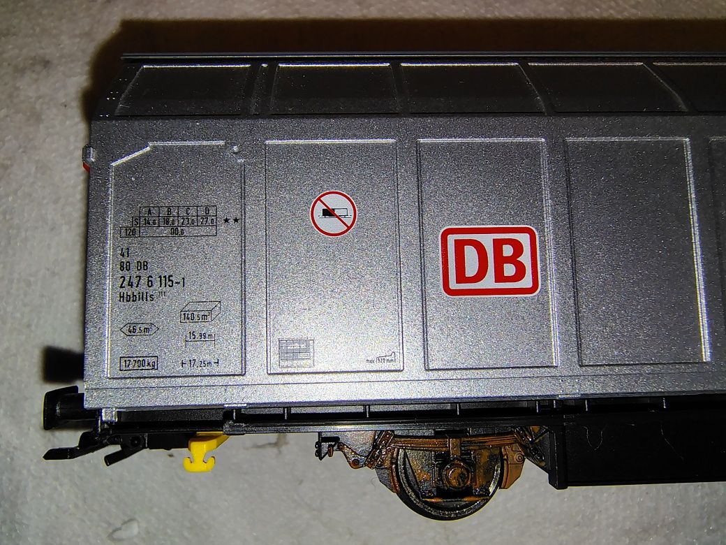 Zestaw 2 wagonów krytych DB Cargo szmaciak plandekowy h0