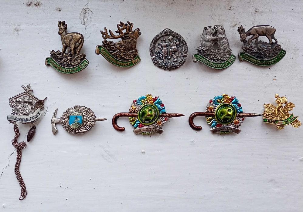 Значки для охотничьих шляп Австрия, Германия