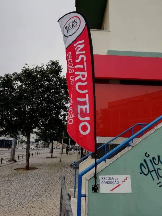 Bandeiras com mastro - Beachflags