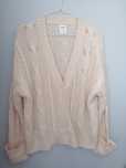 Sweter oversize rozpinany Sinsay