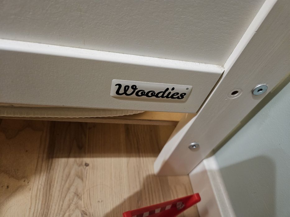 Łóżeczko + materac Woodies 120x60