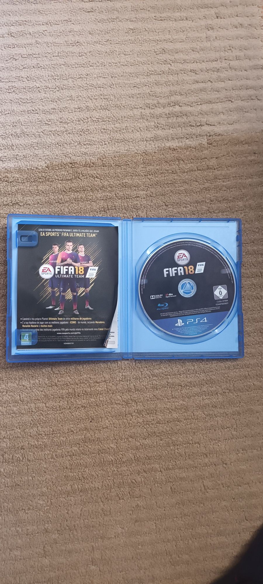 FIFA 18 PS4 Disco