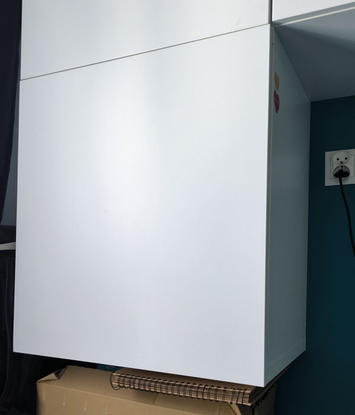 IKEA BESTA, front LAPPVIKEN bialy matowy, 60X42X64CM