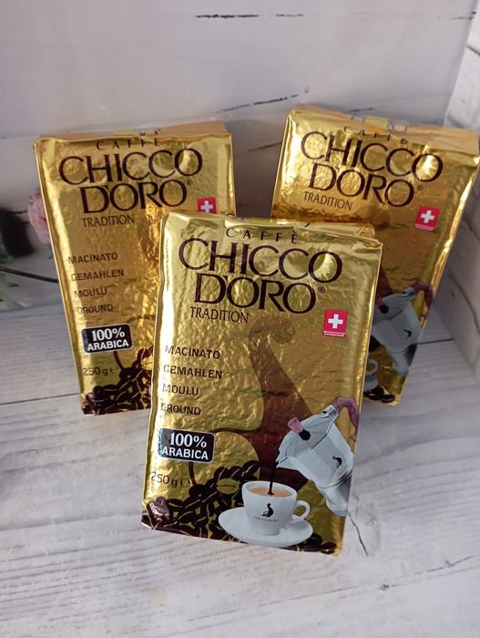 РОЗДРІБ! Кава натуральна мелена CHICCO D'ORO  250 г Швейцарія