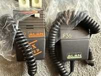 Dwa mikrofony cb-radio Alan F36 i F12