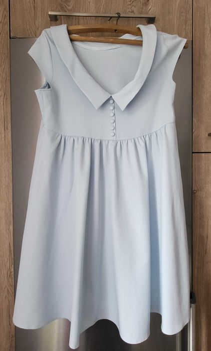 Sukienka letnia błękitna