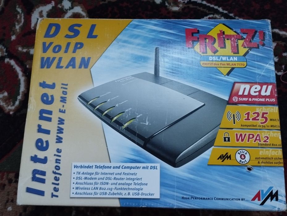 DSL WLAN Internet роутер