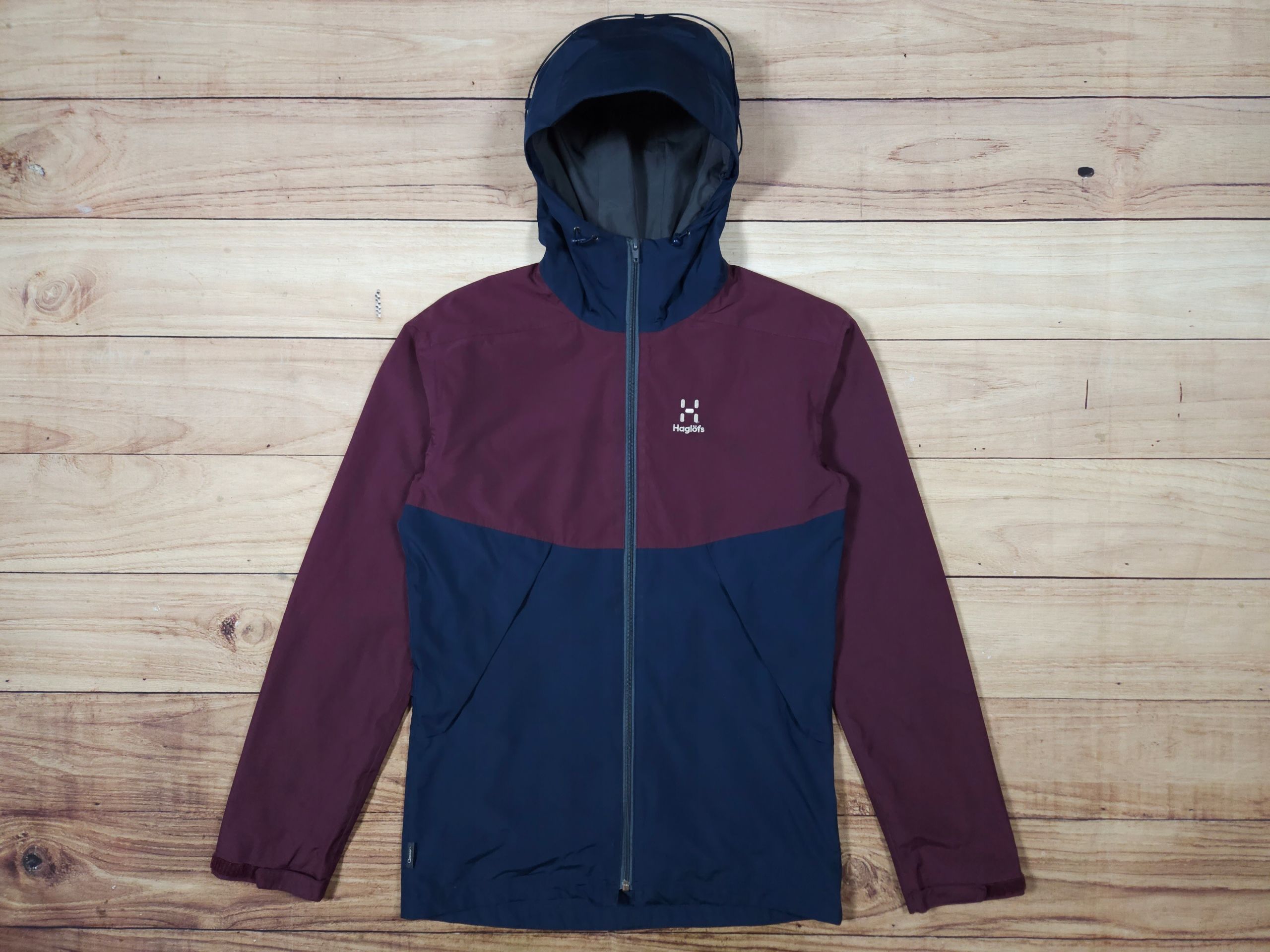 HAGLOFS Mila Rain Kurtka Męska Proof Logowana r. S/M