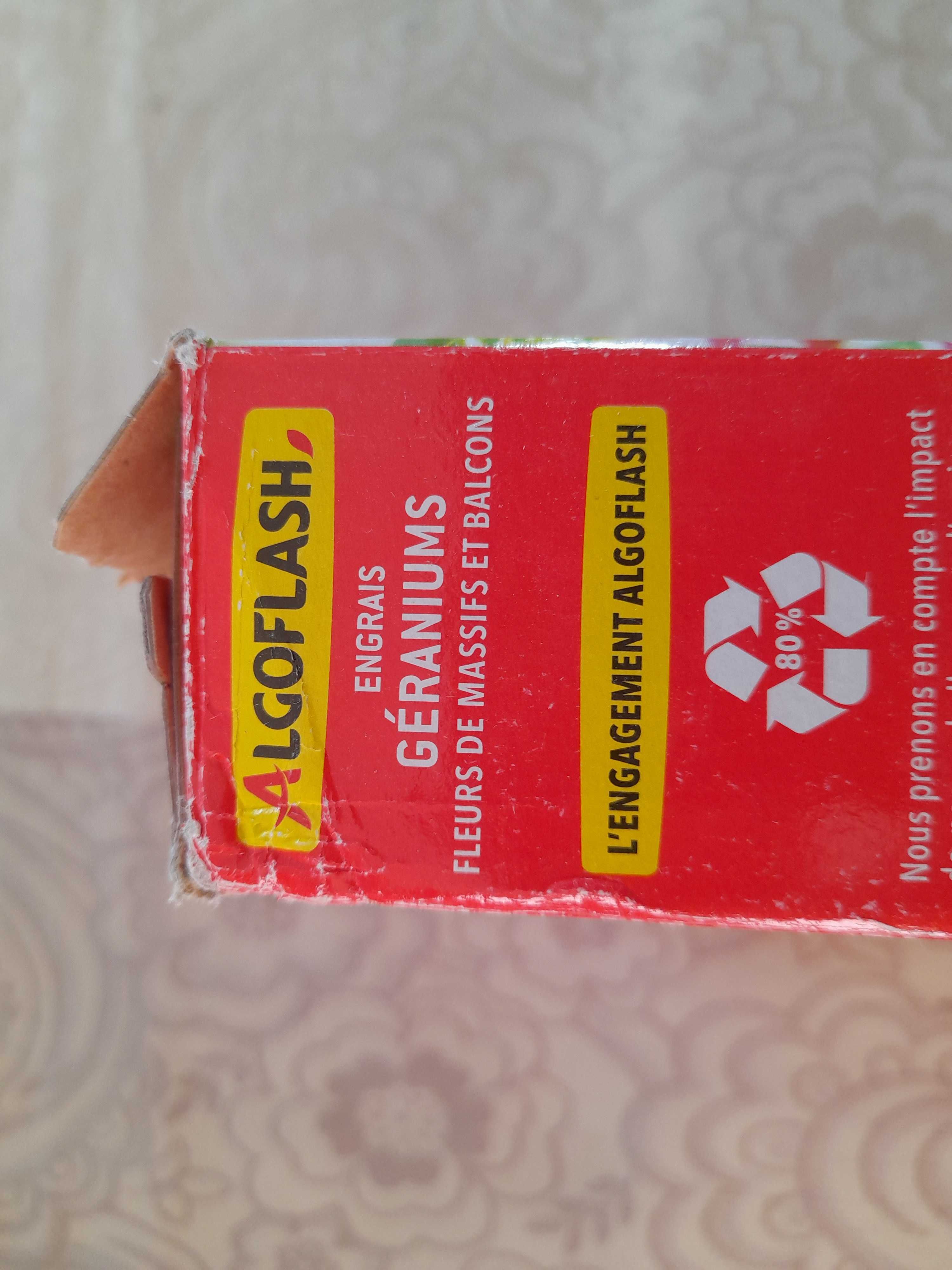 Algoflash Nawóz Geranium, Lite Kwiaty i Balkony 1 kg Promocja