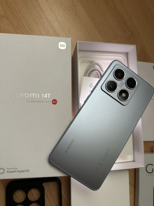 Xiaomi 14T 12+12/256 Як Новий,Комплект весь+чохол+стекло+блок,Наложка