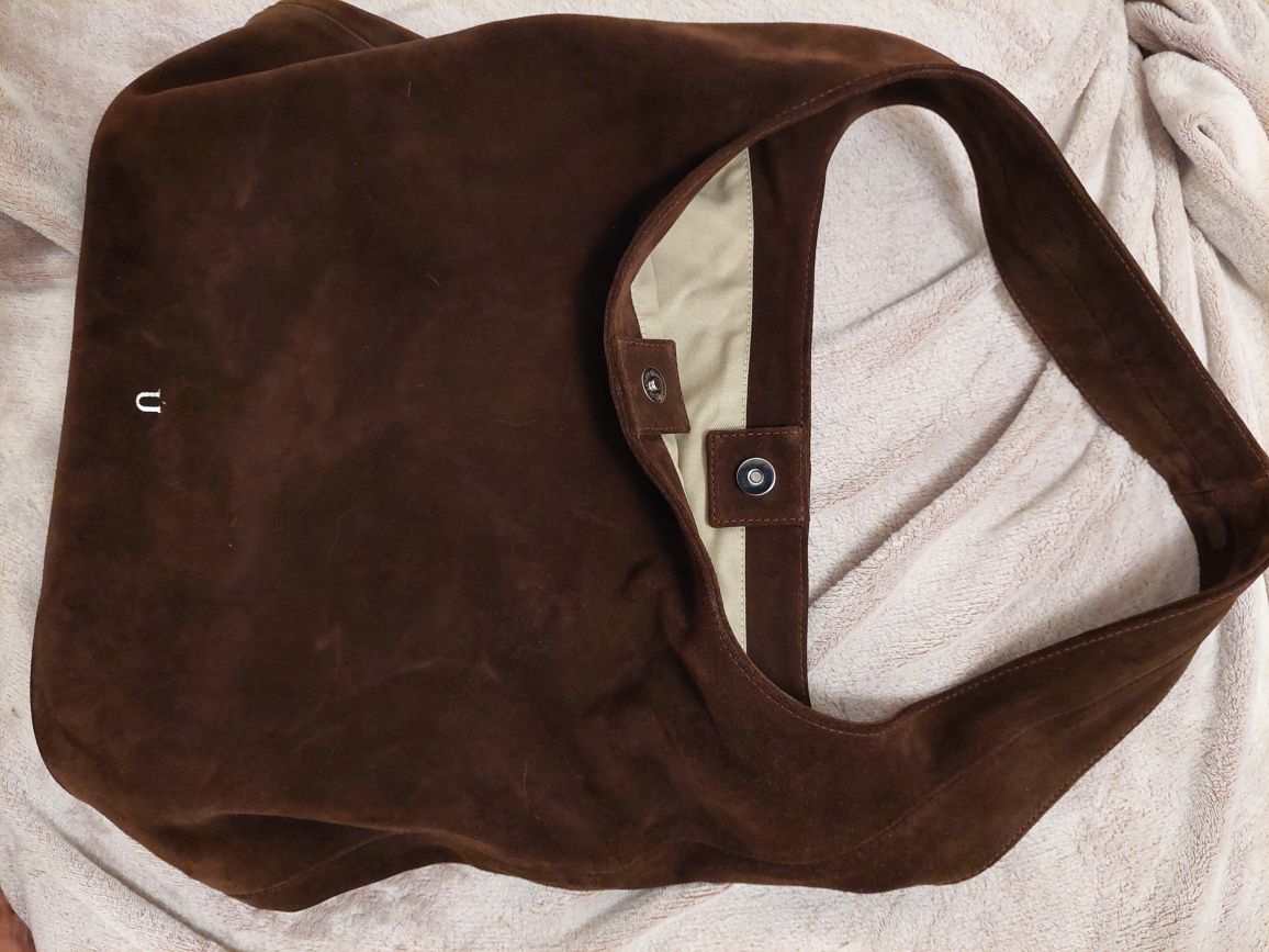 Сумка Nukot - Hobo Bag Suede Choco