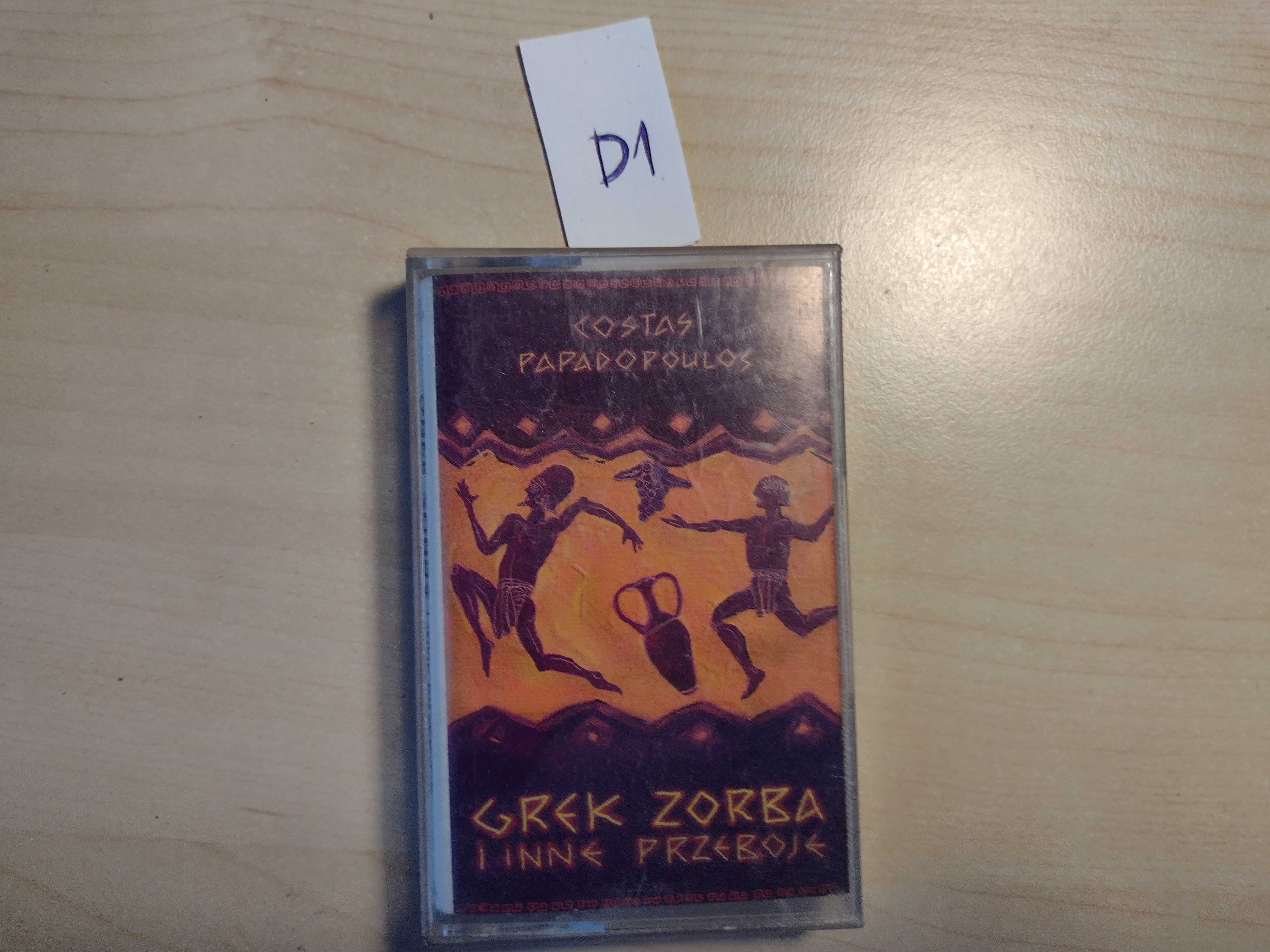 Kaseta Grek Zorba i inne przeboje. Costas Papadopoulos