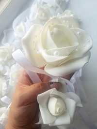 Ozdoby ślubne róże
