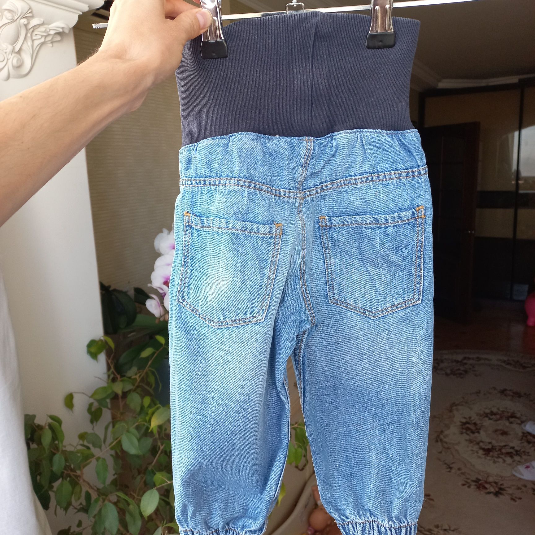 Джинсы, штаны, на 12- 18 месяцев