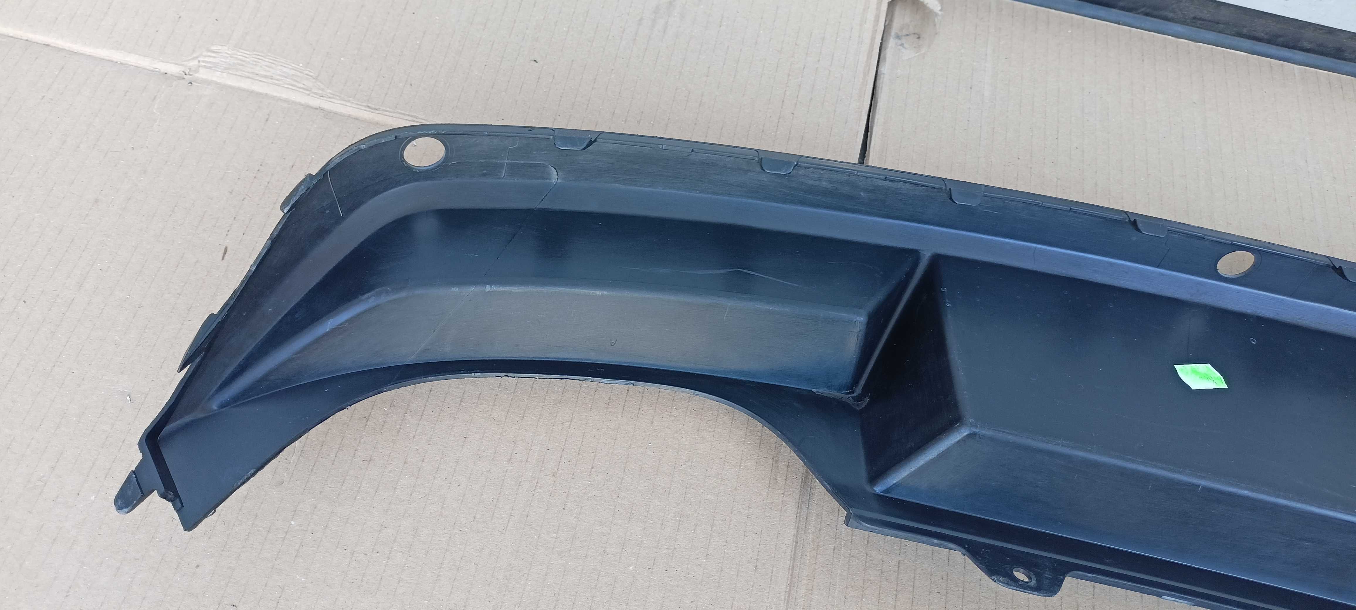 SKODA OCTAVIA 3 spoiler dyfuzor dokładka zderzaka tył hak oryginał.