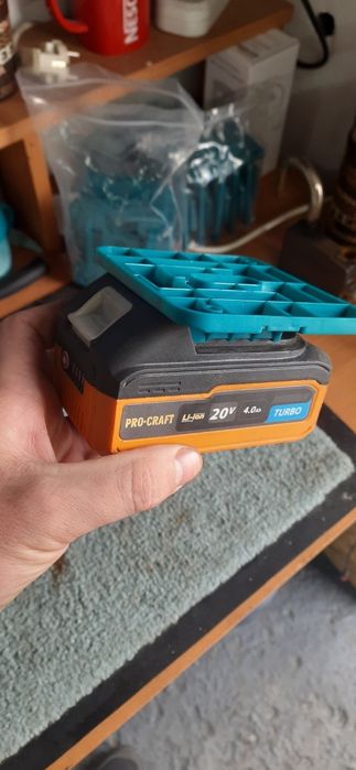 Держатель для батарей и инструмента Pro Craft и Makitа a