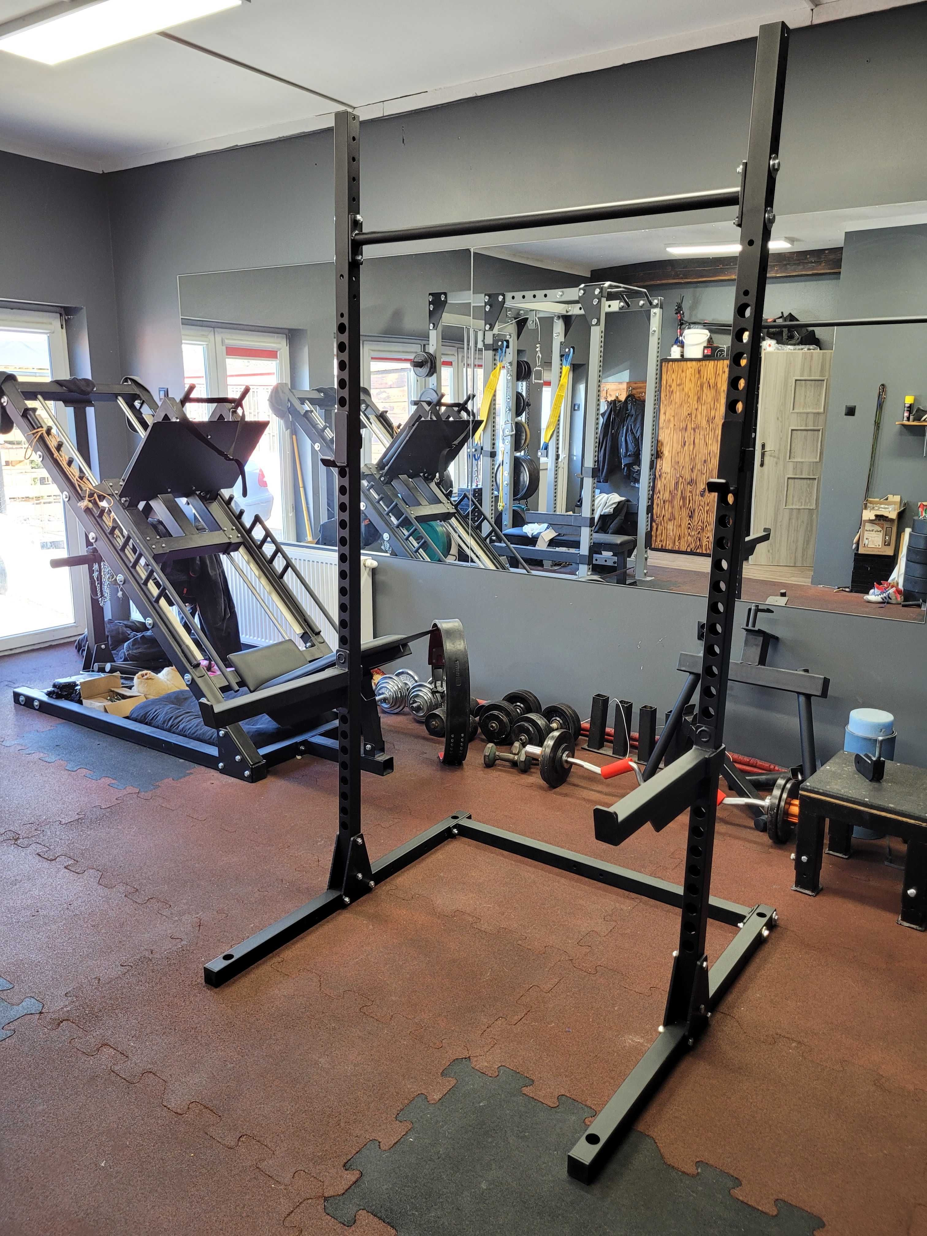 HATOR Half rack 50x50x3 / Klatka / Stojak z asekuracją / Siłownia