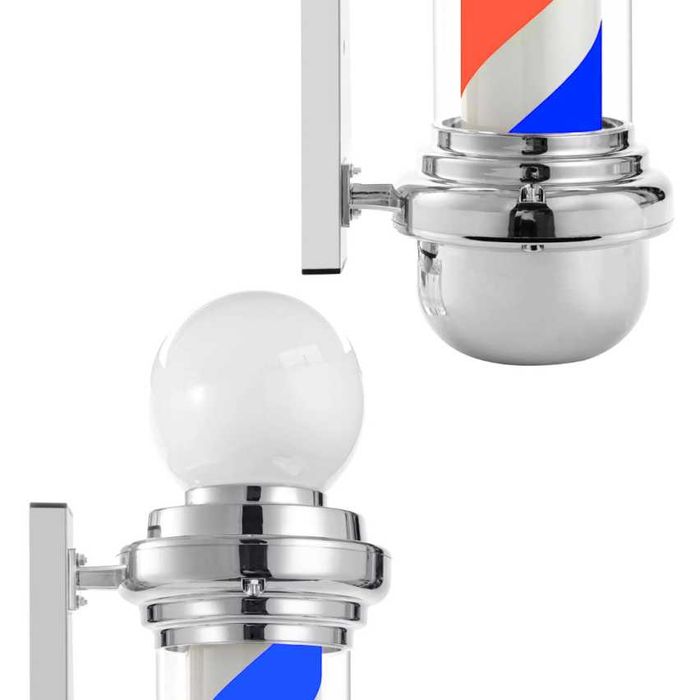 Luminária de Barbearia Barbeiro Barber Pole S NOVAS