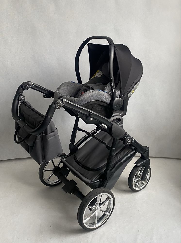 Wozek 3w1 Junama Termo Line Tex /Avionaut Pixel 2023 r.Grey