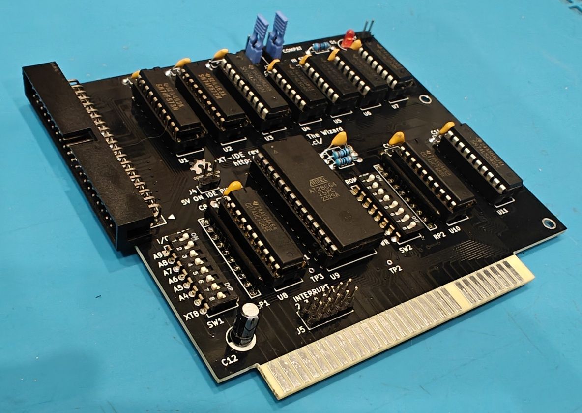 XT-IDE kontroler IDE do retro PC 8088, 286, 386 itp.