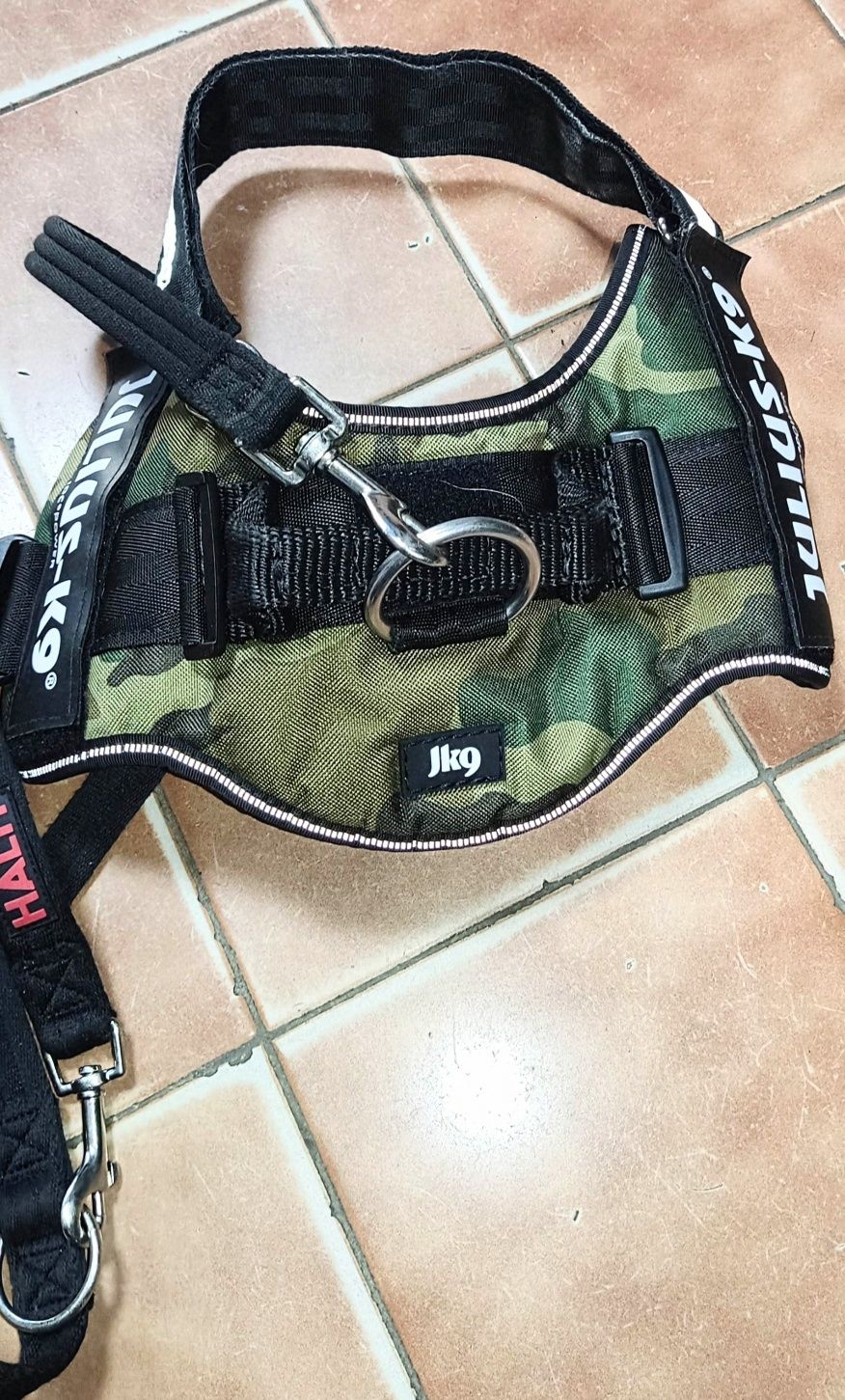 Шлейка для собак JuliusK-9 Powerharness Camouflage  L.